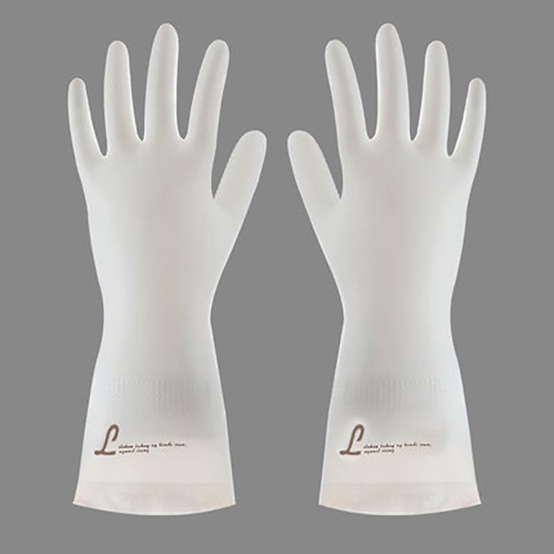 Luvas de borracha nitrílica para lavar louça enviadas aleatoriamente: luvas de limpeza de cozinha duráveis, antiderrapantes e espessadas.