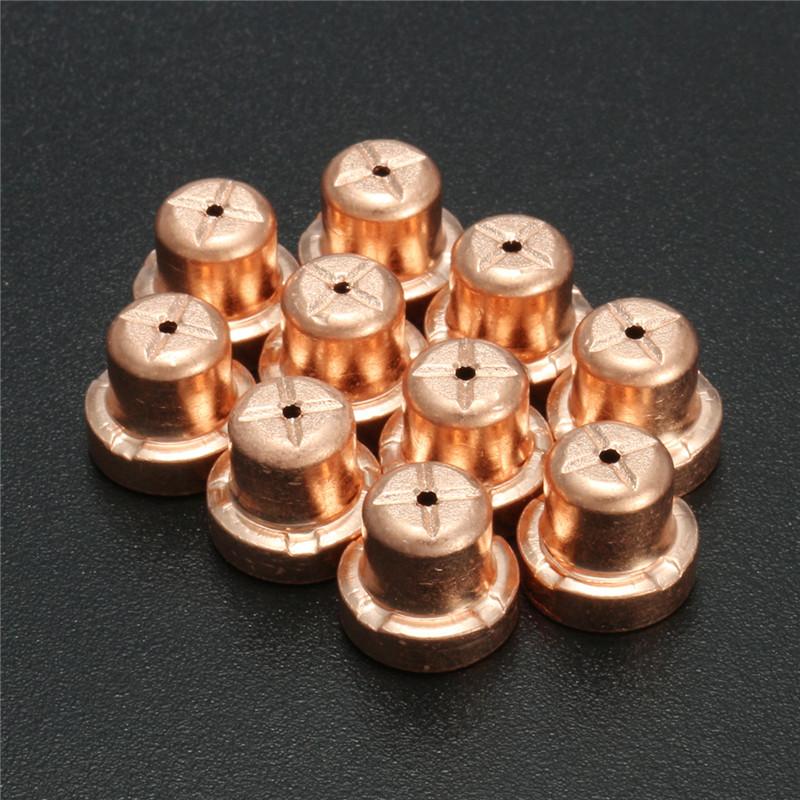 32pcs PT 31 LG-40 40A Standard Size Plasma Cutter Tip Electrodes Nozzles Kit Consumable Electrode Cutting Welder Torch Accessory