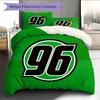 Hannover Football Club  Pattern Bedding Quilt Set  Home Decoration  Gift (1 * Duvet Cover + 2 * Pillowcase  Without Core)