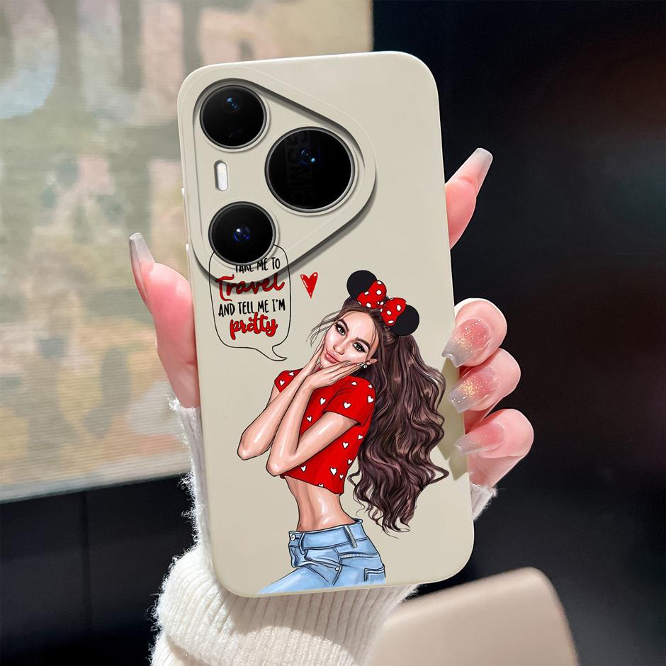 Butterfly Case For Huawei Pura 80 Pro Plus Ultra Protective Soft Silicone Cover For HuaweiPura80ProPlus Funda Pura80Ultra Bumper
