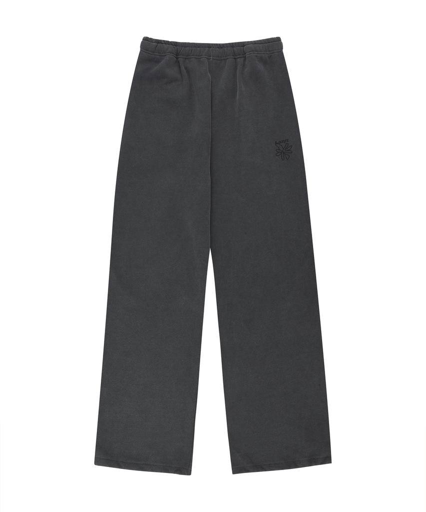 Leijiji Lazy Flower String Sweat Pants (2Colors)