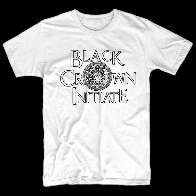 

Black Crown Initiate LOGO V1 T shirt BLACK WHITE all sizes S-5XL 3XL