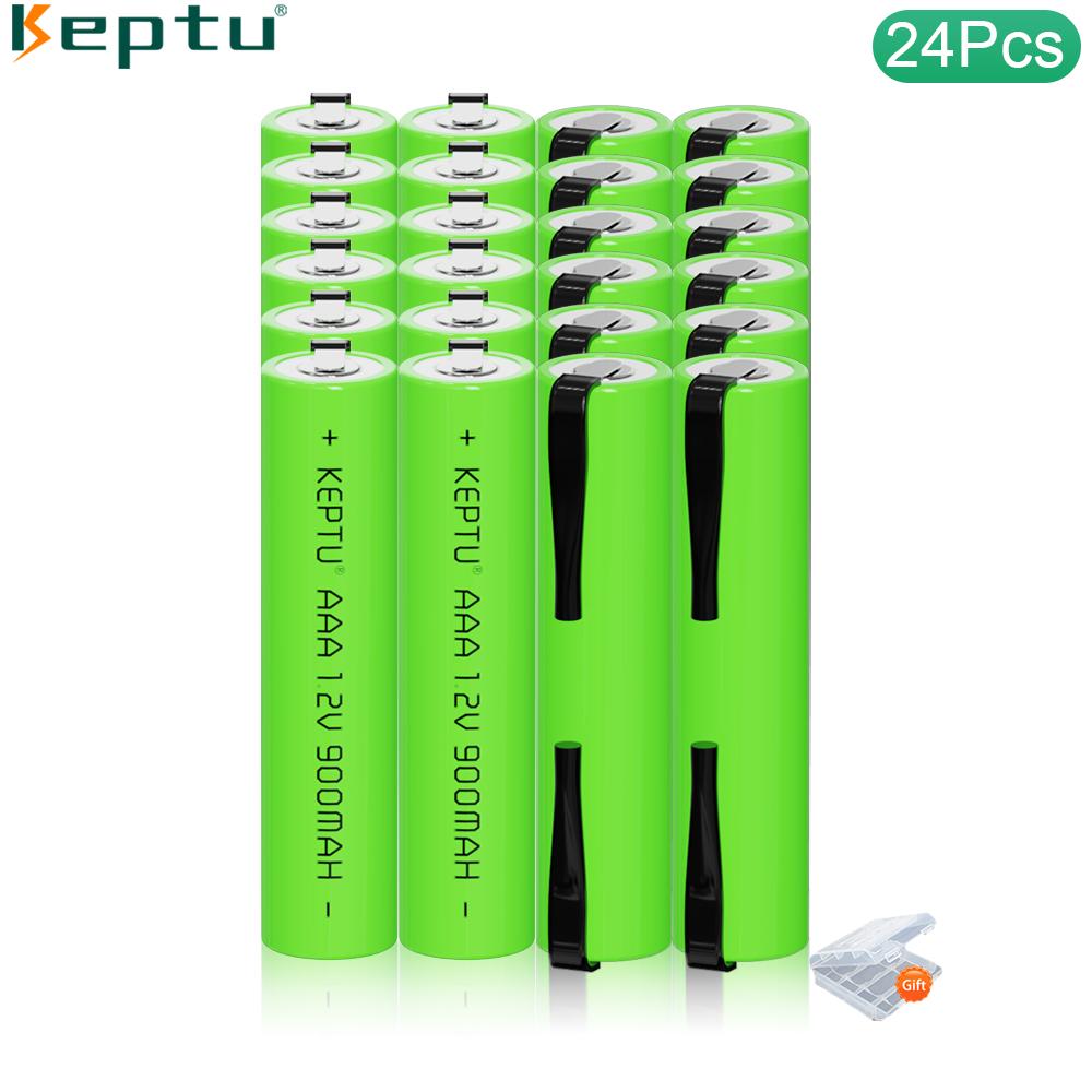 AAA Rechargeable 1.2V Ni-MH Battery 900mAh with Welding Tabs for Philips/Braun Shaver, Razor, Toothbrush – Durable & Easy to Install