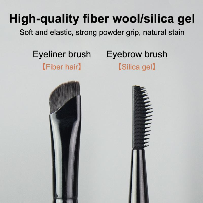 Blade Eyeliner Brush Thin Fine Angle Oblique Silicone Eyebrow Brush Under The Eyes Place Precise Detail Brush Makeup Beauty Tool