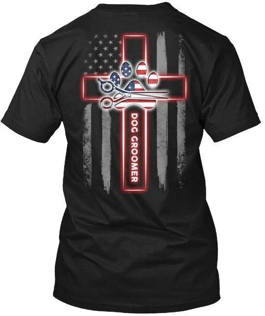 

Proud Dog Groomer - T shirt Made in the USA Size S to 5XL S