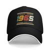 Classic 1965 Original Vintage Birthday 1965 Baseball Cap Classic Men Trucker Hat Adjustable Print Hunting Camping Snapback Cap