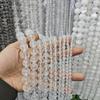 7A Natural Crystal White Phantom Round Beads for DIY Jewelry and Accessories