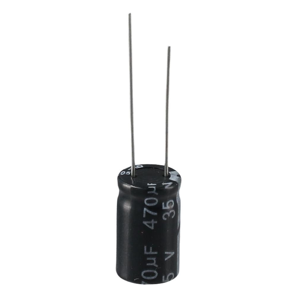 Electrolytic 470uF 35V Capacitor Capacitors  Durable