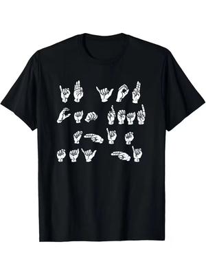 If You Can Read This Say Hi American Sign Language ASL T-Shirt
