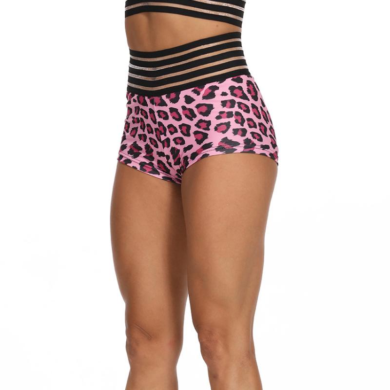 Goedkope Leopard Yoga Shorts Nessaj 
