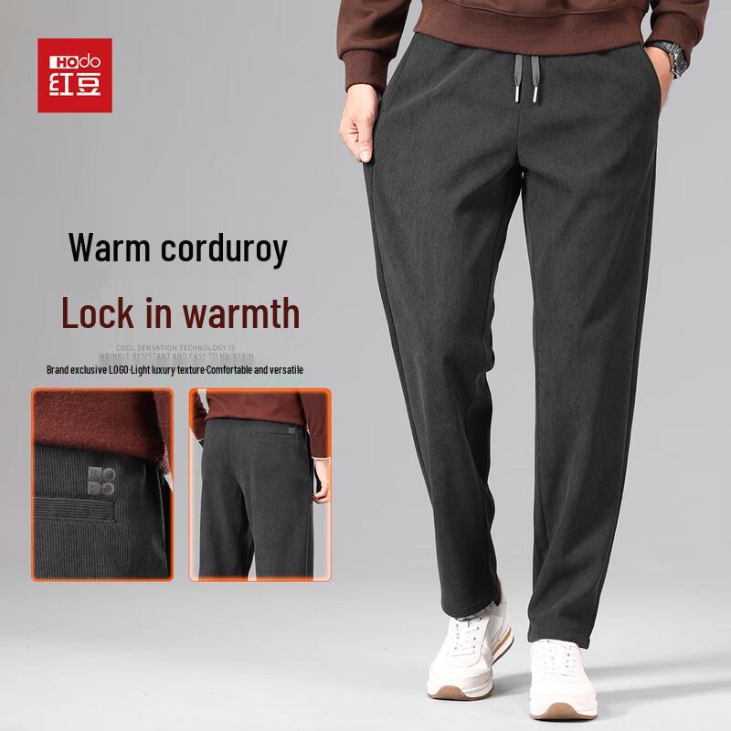 

Men s Premium Corduroy Straight-Leg Casual Pants L (175/86A)