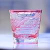 Edo Kiriko Handgeschnitztes Kristall-Whiskyglas