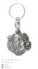 Norfolk Terrier - Silver-plated Dog Pendant, Handbag Decoration, Backpack Pendant by Art-Dog Brand