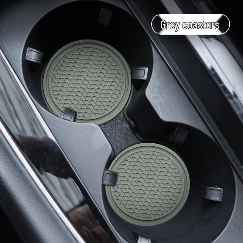 

Custom Anti-Slip PVC Car Cup Holder Coaster