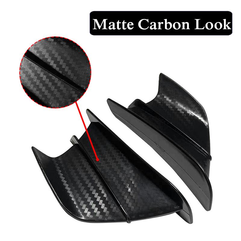 Dla Suzuki GSX-R600 GSX-R750 GSX1300R Hayabusa GSXR1000 RS JOG JOE GP motocykl Winglet aerodynamiczne skrzydło zestaw Spoiler