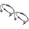 SCITOO 2 Pcs Front Left Right ABS Wheel Speed Sensors Fit for 2009 2010 2011 2012 2013 2014 for Nissan Murano,2012 2013 2014 2015 for Nissan Titan