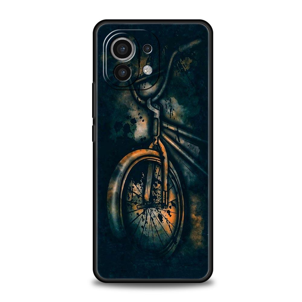 Mountain Bikes Cycling Phone Case For Xiaomi 12T 12 13 Pro Poco X3 NFC M3 F3 F4 M4 X4 Mi Note 10 11 Lite 10T 5G 11T 9T Cover