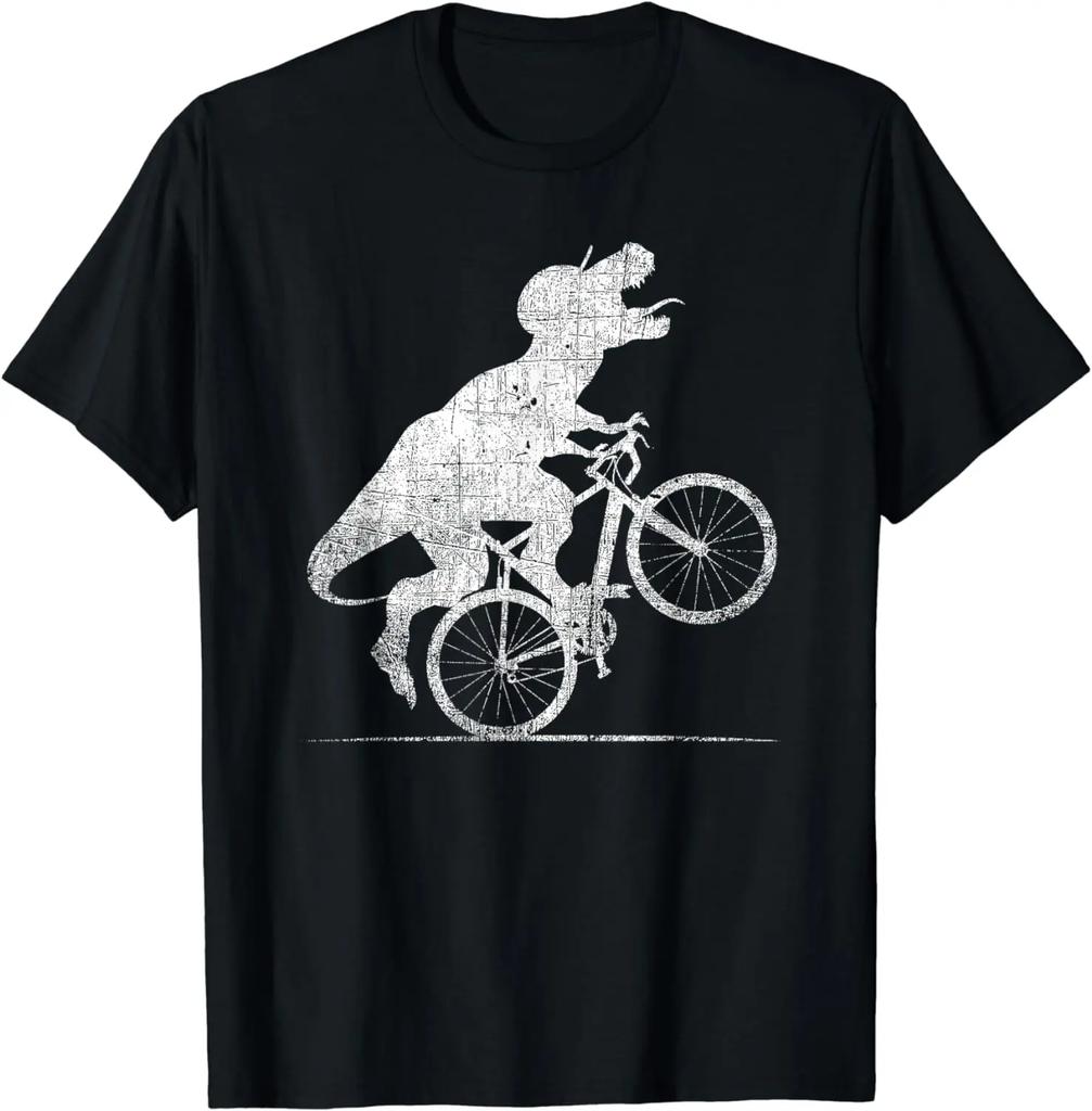 Funny Trex Mountain Bikes Gift Unisex Women Cool Bicycle Rider TShirt Graphic T Shirts Women Clothing Tops Ropa Mujer