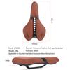 LINGMAI Bicycle Seat for Men and Women Waterproof Bike Saddle Soft Shock Absorbing MTB Mountain Road Bike Cushion Seat