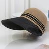 Women Baseball Hat Adjustable Fit Hollow Breathable Wide Brim Summer Hat with Large Brim Cycling Sunshade Fisherman Cap