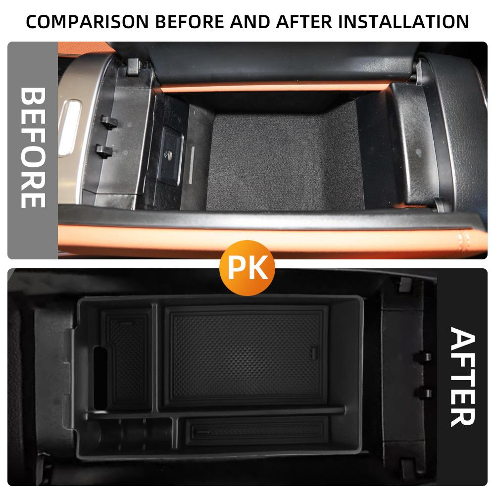 Car Central Armrest Storage Box Center for Mercedes Benz C Class W206 220d 2022 2023 2024 Console Organizer Containers