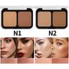 MISS ROSE Polvere per contouring in polvere per trucco viso per ragazza squisita 2 in 1