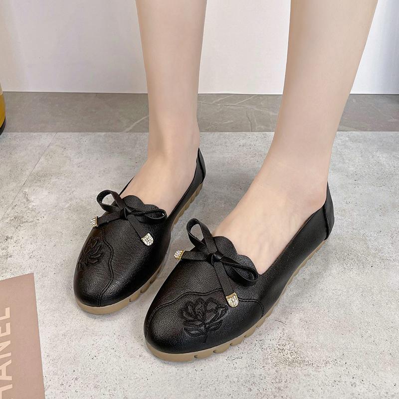 Mom's Shoes, Single Shoes, Lazy People's Casual Soft Soled Women's Shoes Wholesale 2023 Spring/summer New Casual Single Shoes Women's Shoes