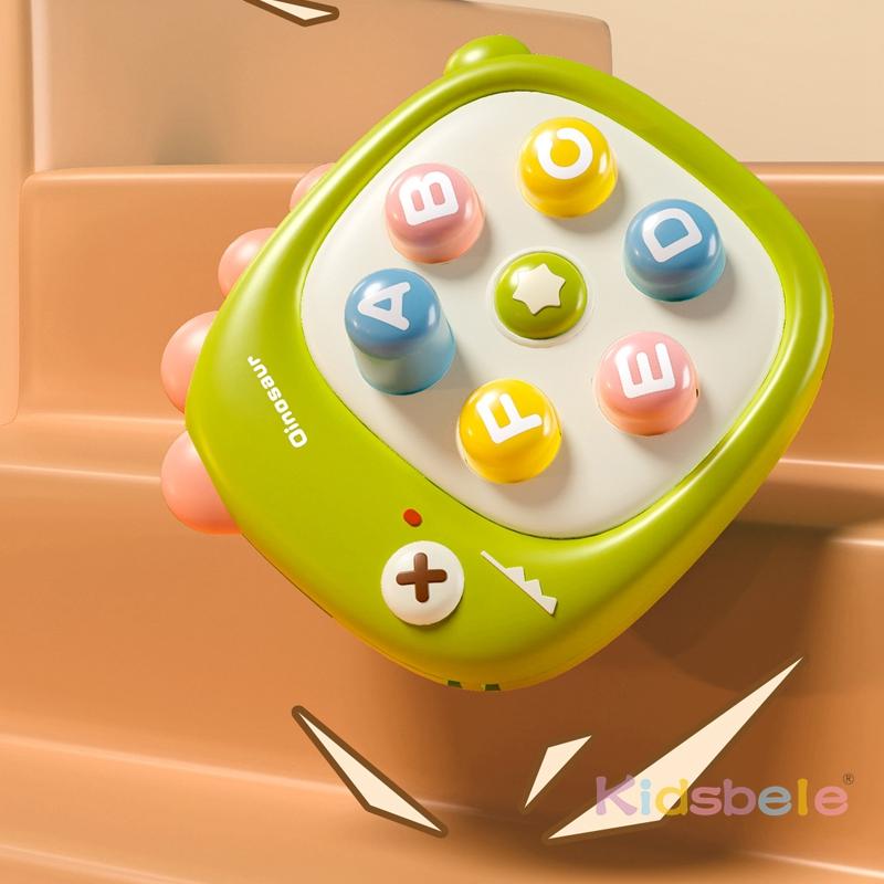 Mini Whack A Mole Game Toy Cute Rabbit Whack Mole Game Pounding Toy   Handheld Pop Game Sensory Fidget Toy