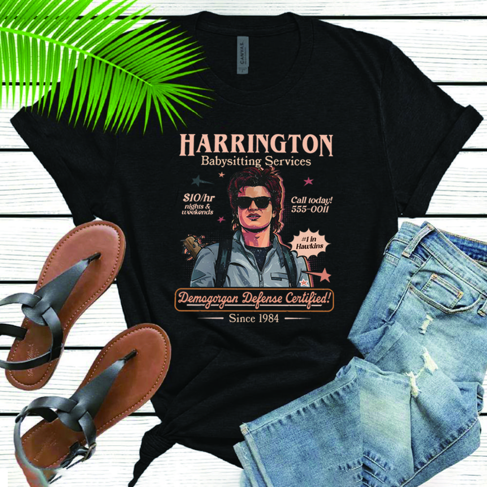 Babysitter Harrington Tshirt Mom of The Year Shirt Retro St5 Graphic Shirts Funny Movie Tshirt Unisex Short Sleeves Tops