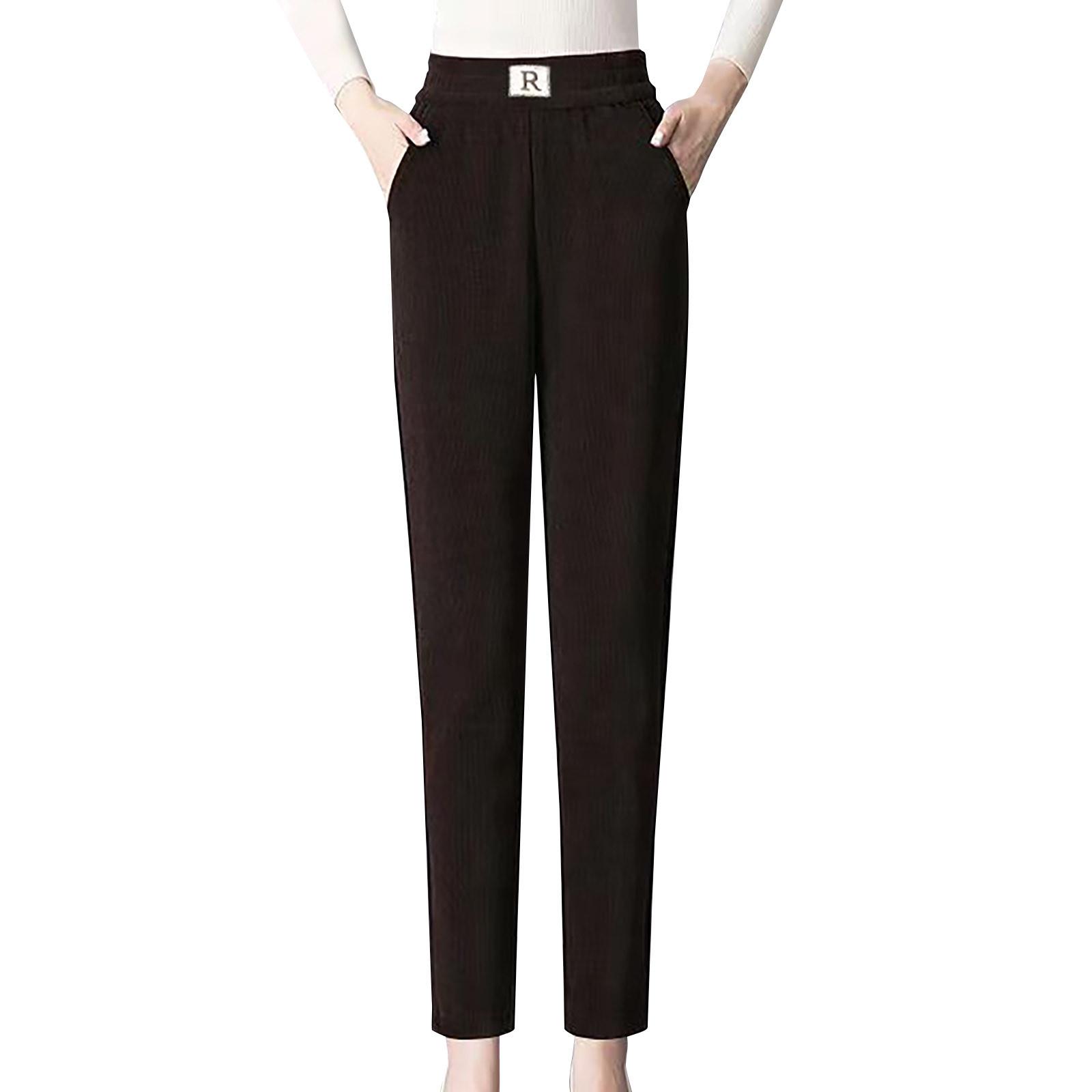 

Широкие брюки из синели для женщин, новые зимние плюшевые брюки для женщин, прямые повседневные брюки из овечьего бархата для женщин XL кофейный