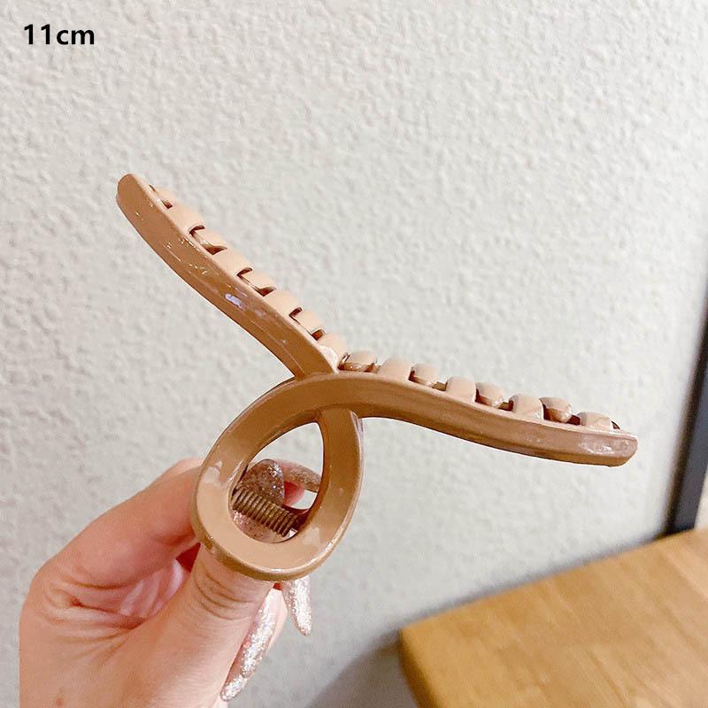 2pcs 10cm Women Thick Ponytail Hair Claws Large Geometric Square Claw Minimalist Lady Hair Claw Girls Hair Accessories
