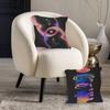 Abstract Futurism Wall Art Dark Colorful Pillow Cushion Cover Pillowcase Living Room Sofa Home Decor Customized