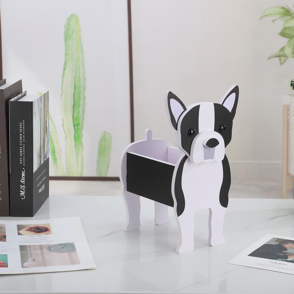 Einzigartiger Hunde-Pflanztopf Einfach zu montieren Süßer Hunde-Blumentopf für Heim-Gartendekoration