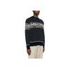 Polo Ralph Lauren Round Neck Drop Shoulder Embroidered Long Sleeve Sweater Men Sweater Dark-Blue 710949304-001