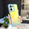KEYSION Fashion Laser Gradient Colorful Phone Case for Xiaomi POCO M6 Pro Soft TPU+PC Shockproof Back Cover for POCO X6