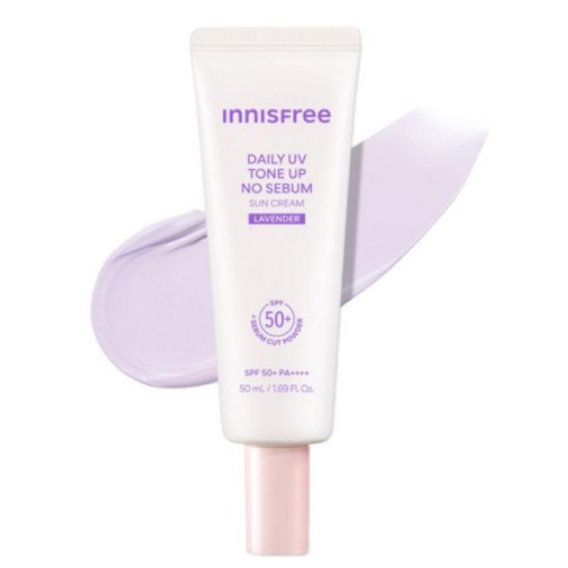 Innisfree Daily UV Defense Tone-Up Sunscreen Lavender SPF50+ PA++++ 50ml