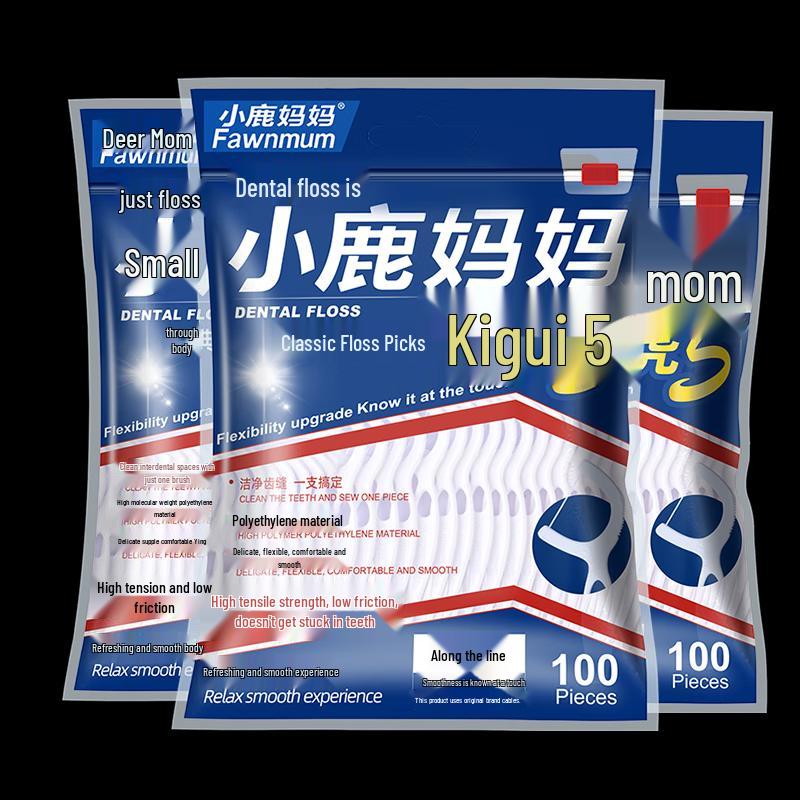 

Fawnmum Water Drop Dental Floss Sticks