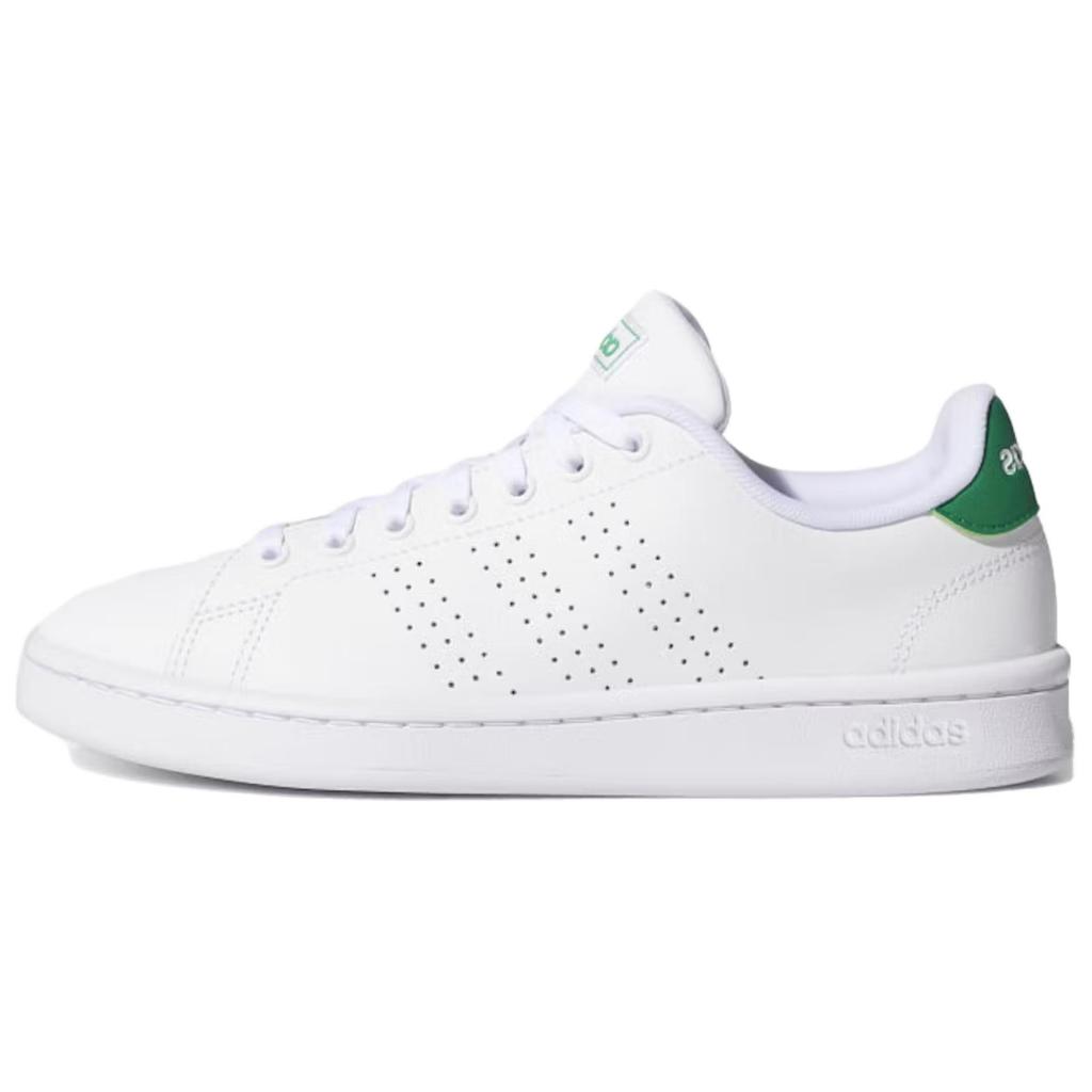Adidas Advantage Abrasion Resistant Low top Skateboard Shoes Women's White Sneakers FW7872