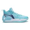 Li Ning Yu Shuai 16 Anti-Slip Shock Absorbing Durable Rebound Mid-Top Basketball Shoes Kids Basketball Shoes Ice-Blue YKBS100-3