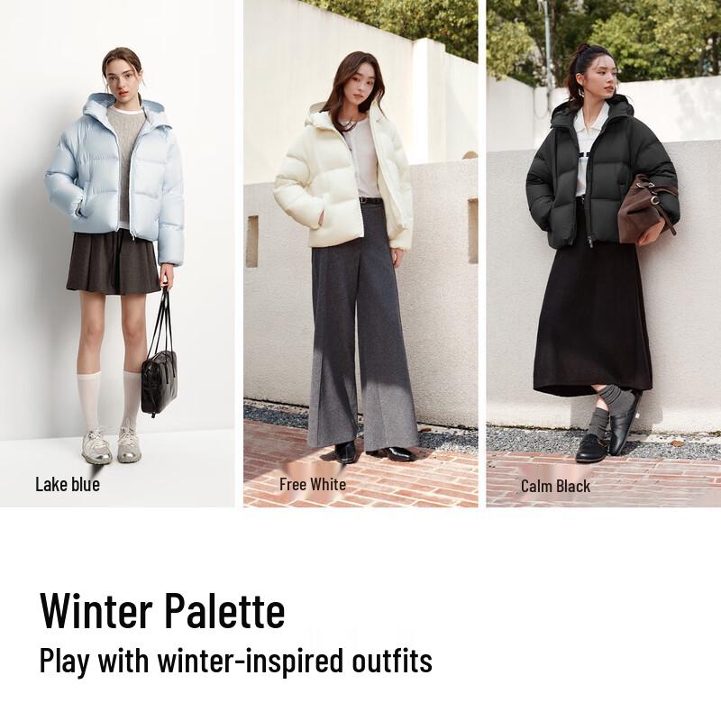 Semir Women's 90% Down Winter Hooded Jacket