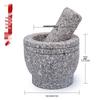 LISM Maifan Steen Serie Huishoudelijke Mortier en Stamper Set