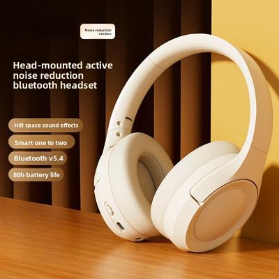 Zestaw słuchawkowy z aktywną redukcją szumów Zestaw słuchawkowy Bluetooth Super długa żywotność baterii Prosty Rabat Radio Konkurencyjny zestaw słuchawkowy