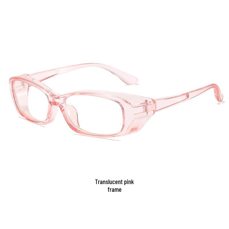 Trendy Jelly Color Anti-Fog & Anti-Splash Goggles – Transparent, Windproof, Sandproof, Anti-Pollen