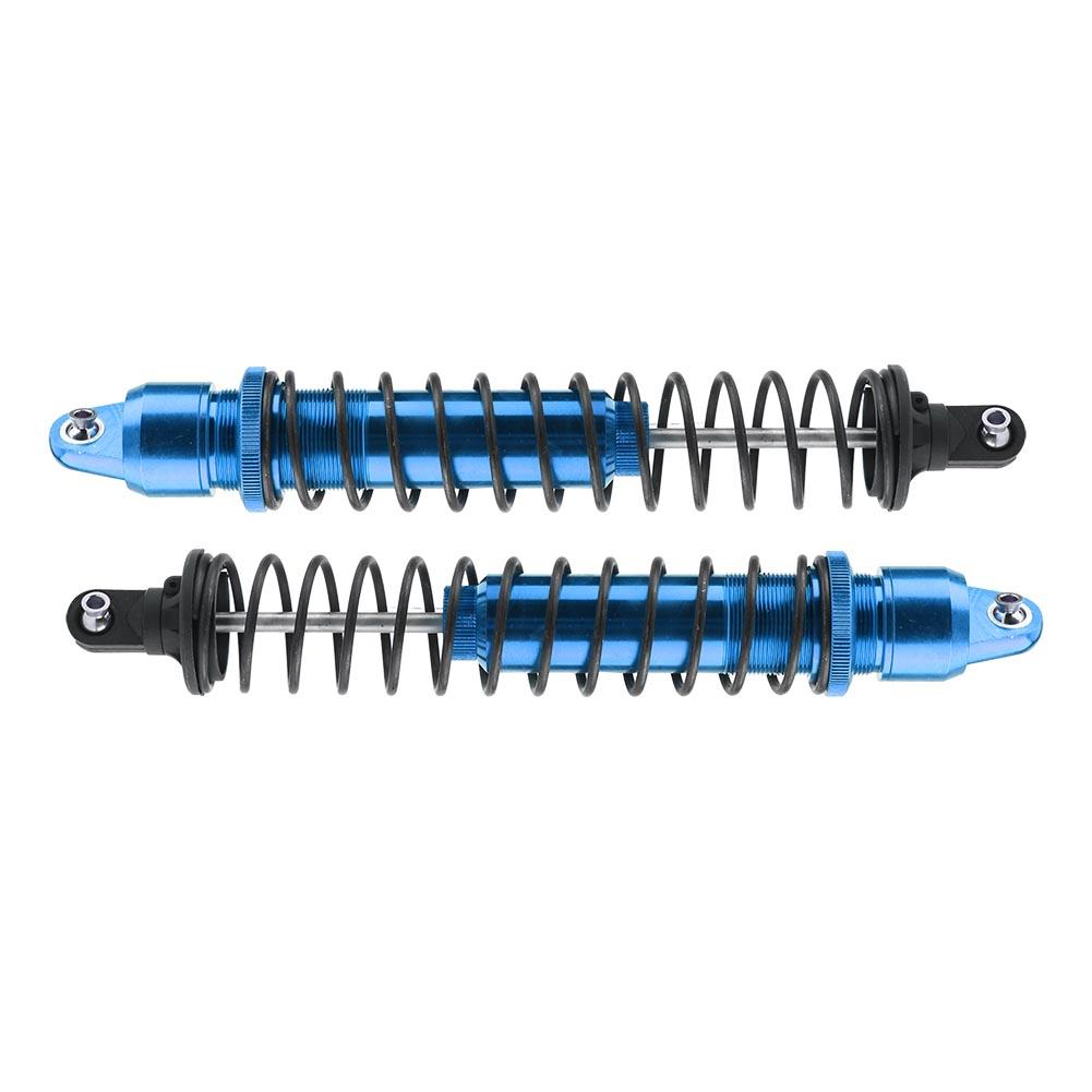 2pcs set RC Aluminium Alloy Shock Absorber Damper for TRAXXAS XMAXX 1 5 Car (Navy Blue)
