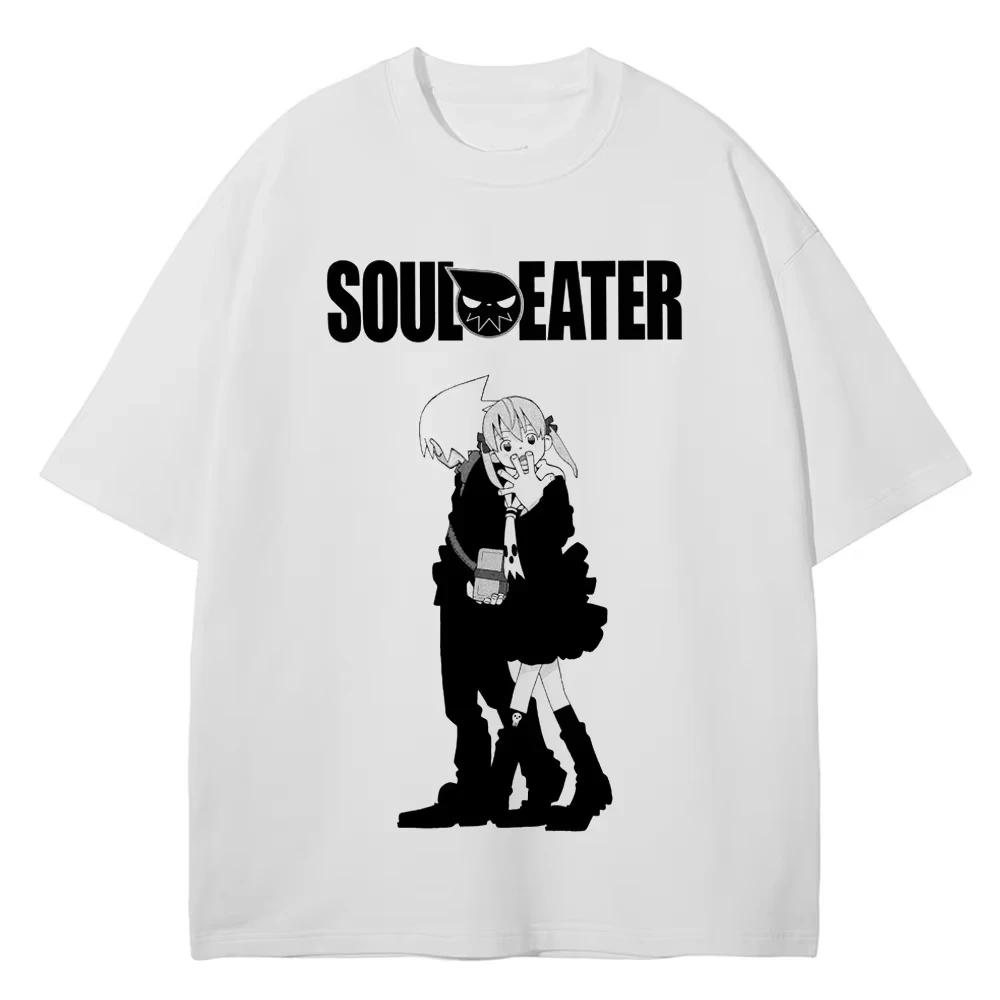 New Unisexga Soul Eater T Shirt Maka Albarn Soul Eater Unisex Unisex Clothes High Quality Cotton Summer Short Sleeve Tee Casual Trendy
