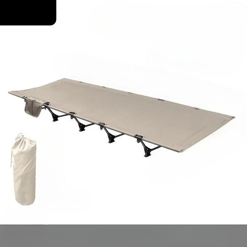 1Pc Folding Bed Outdoor Aluminum Alloy Hiking Camping Folding Camp Bed Portable Tent Bed Lightweight