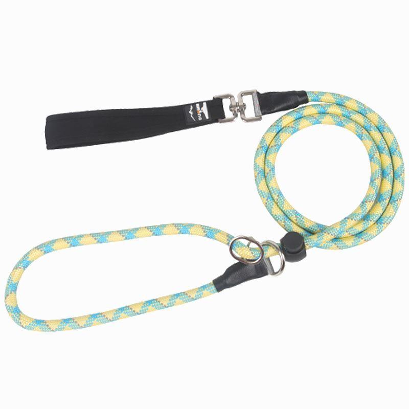 

Pet Supplies Multi-Color Reflective Dog Traction Rope Large, Medium and Small Dogs P Chain out Dog Hand Holding Rope Nylon Dog Leash Yellow