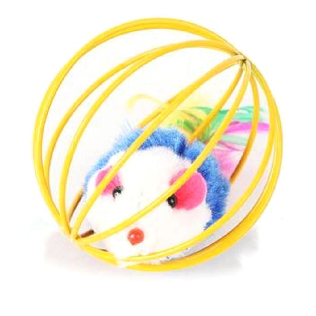 False Mouse Cat Toy Ball Cute Shape Kitten Funny Playing Toy Suitable for Cats Pet Supplies