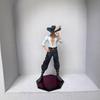 Animation ONE PIECE Hawkeye Mihawk Figure, King Shimbukai White Hawkeye Statue Model Ornament Doll