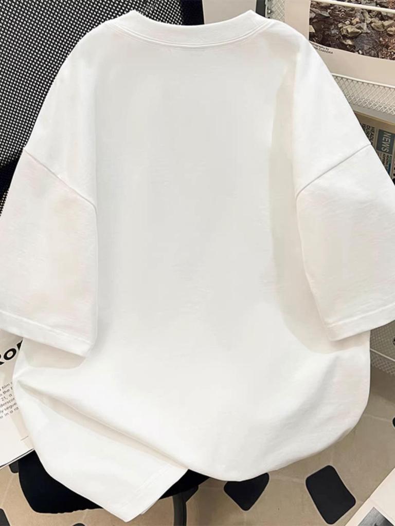 Unisex 2026 Retro Heavyweight Pure Cotton Casual Loose T-Shirt